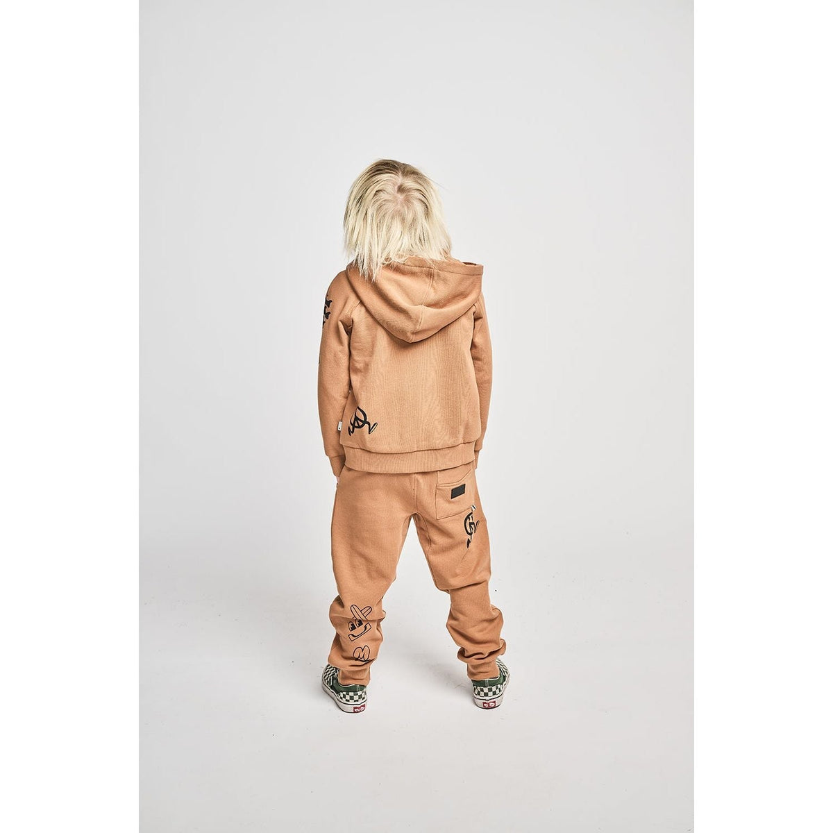 Icon Patch Hoodk - Almond