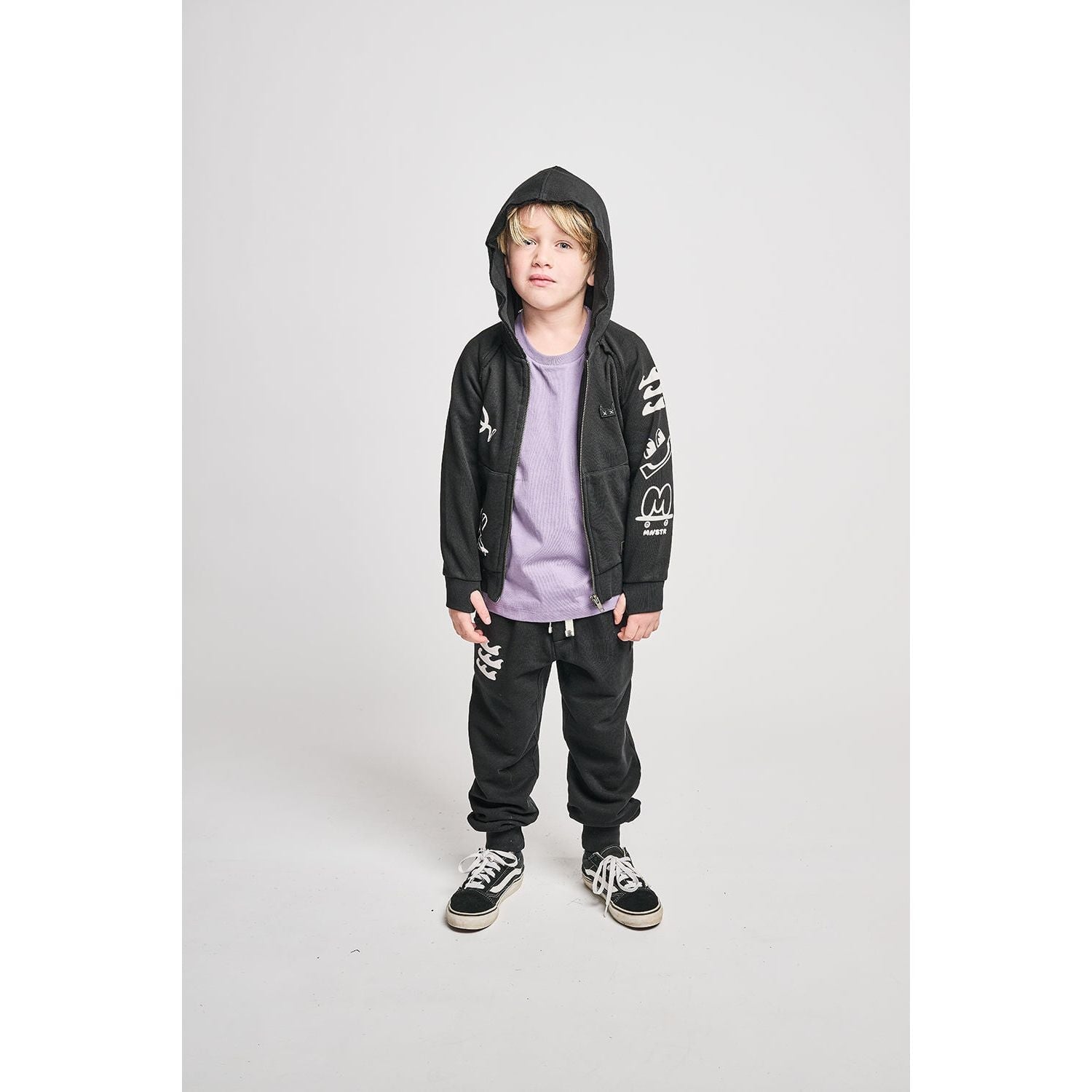 Icon Patch Hoodk - Black