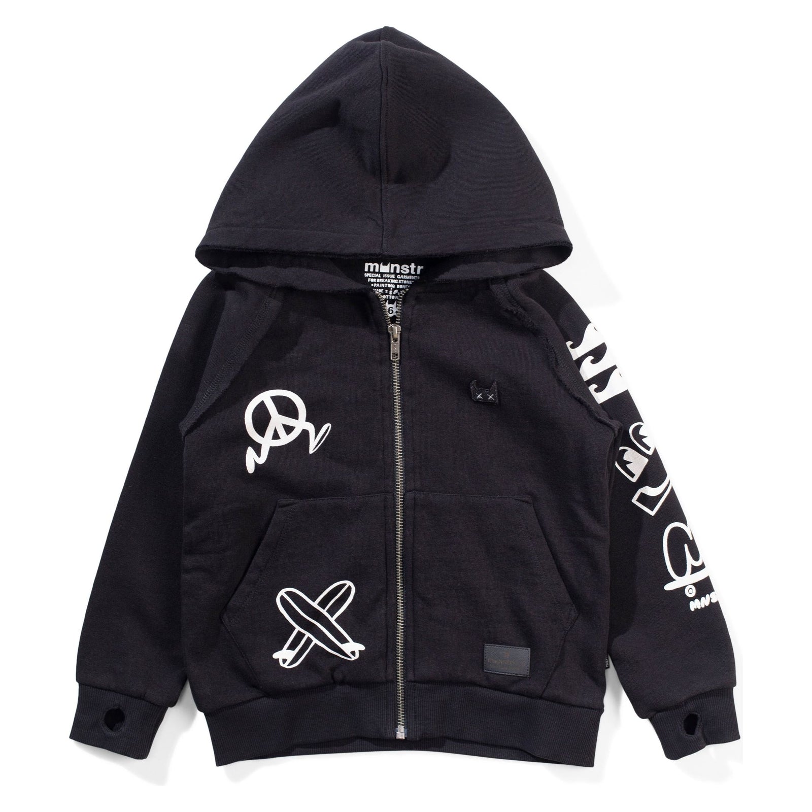 Icon Patch Hoodk - Black
