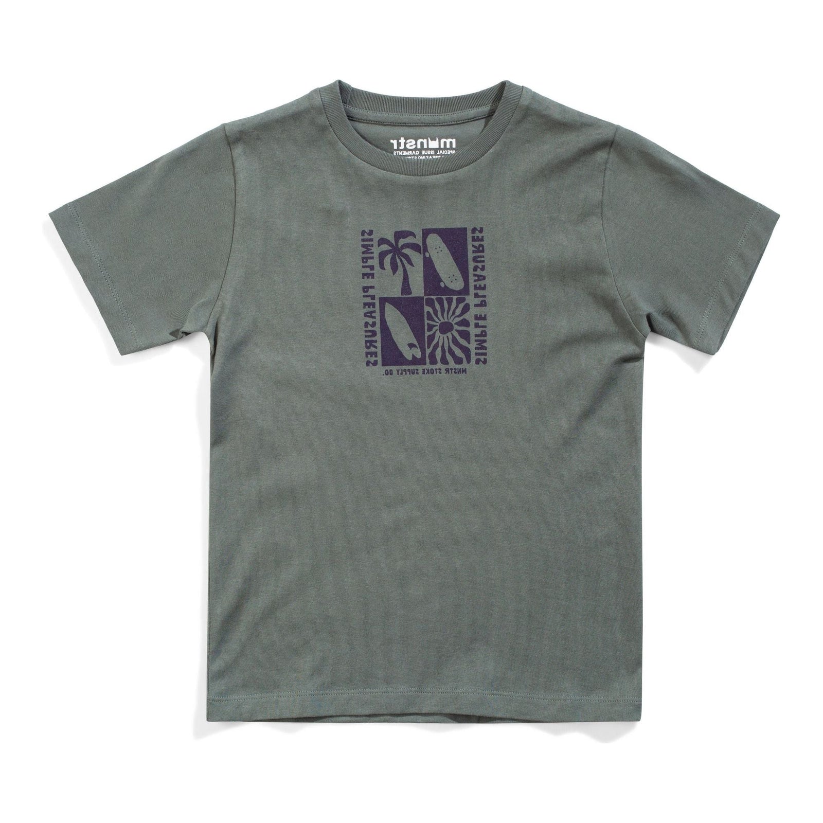 Simple Stuff Tee - New Green