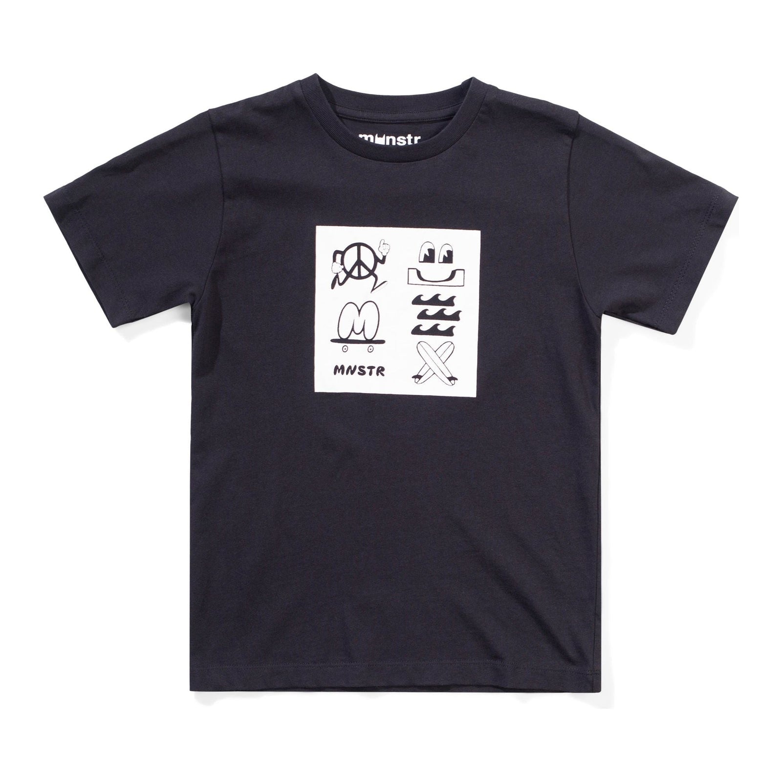 Smilelogo Tee - Black