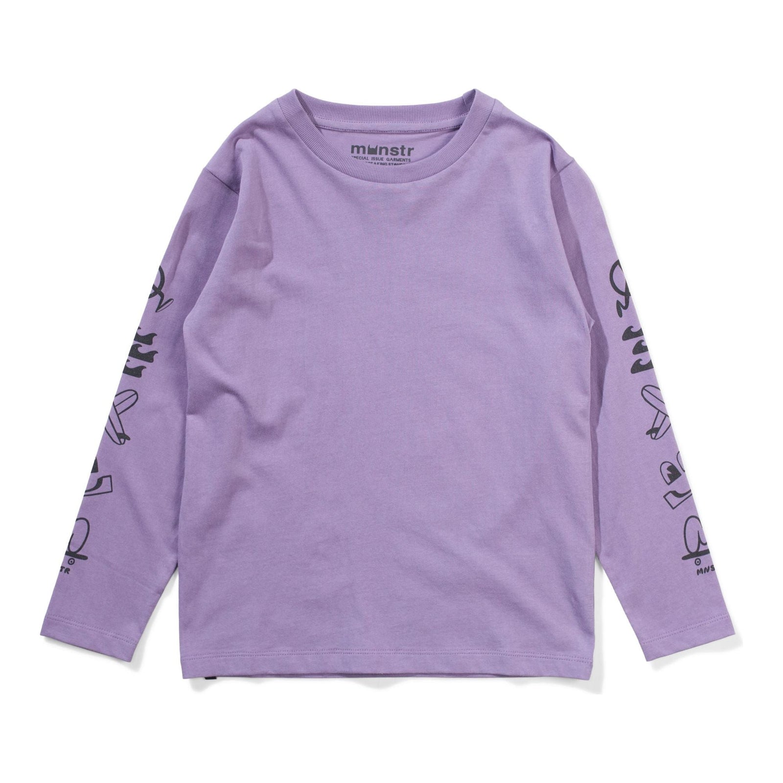 Pleasures Ls Tee - Ash Purple