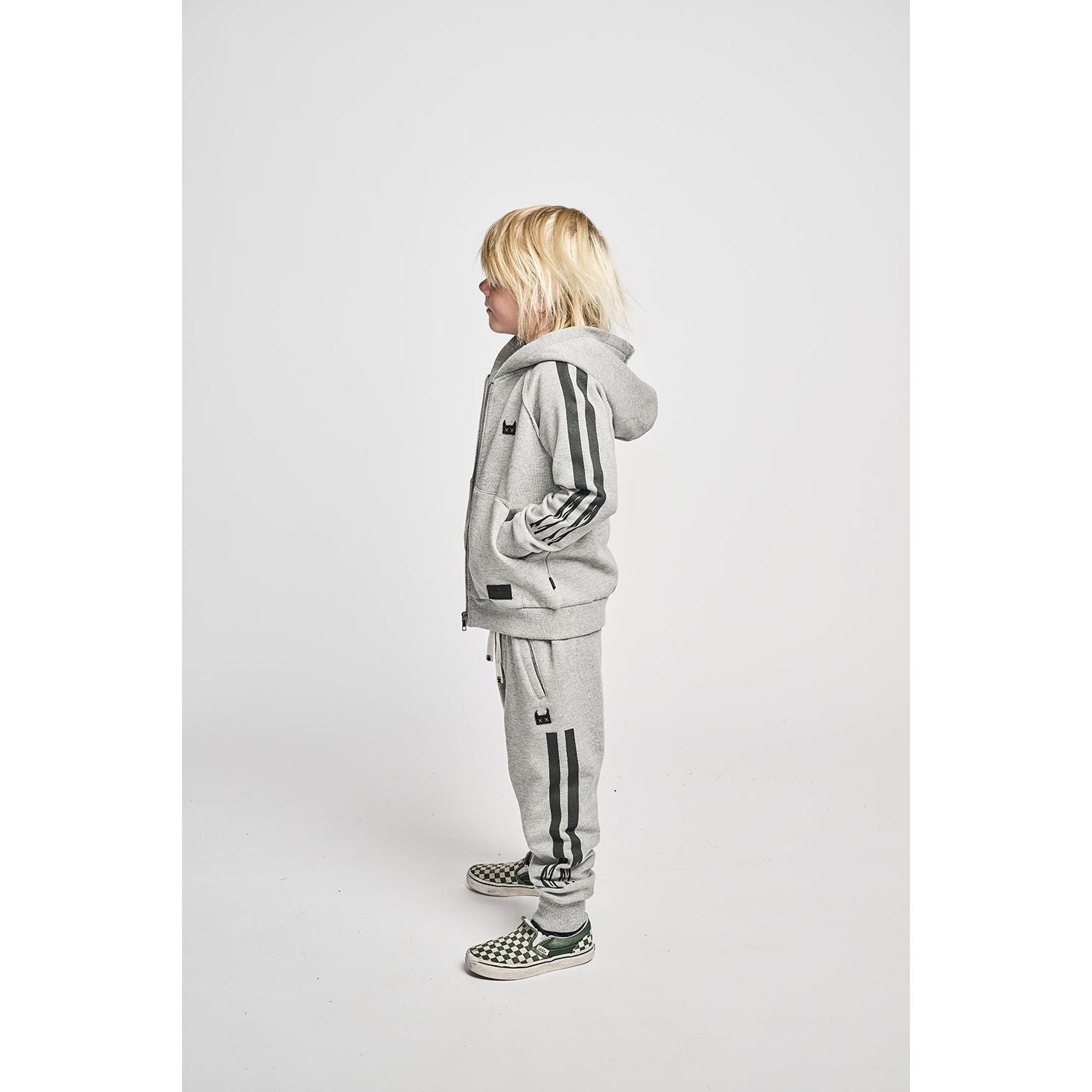 2 Flames Pant - Grey Marle