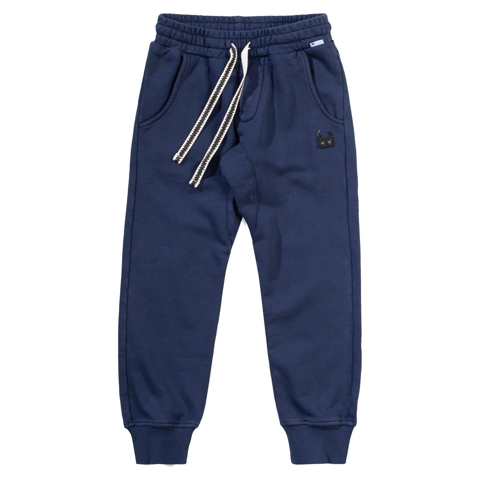 Poplin Patch Pant - Wash Dk Denim