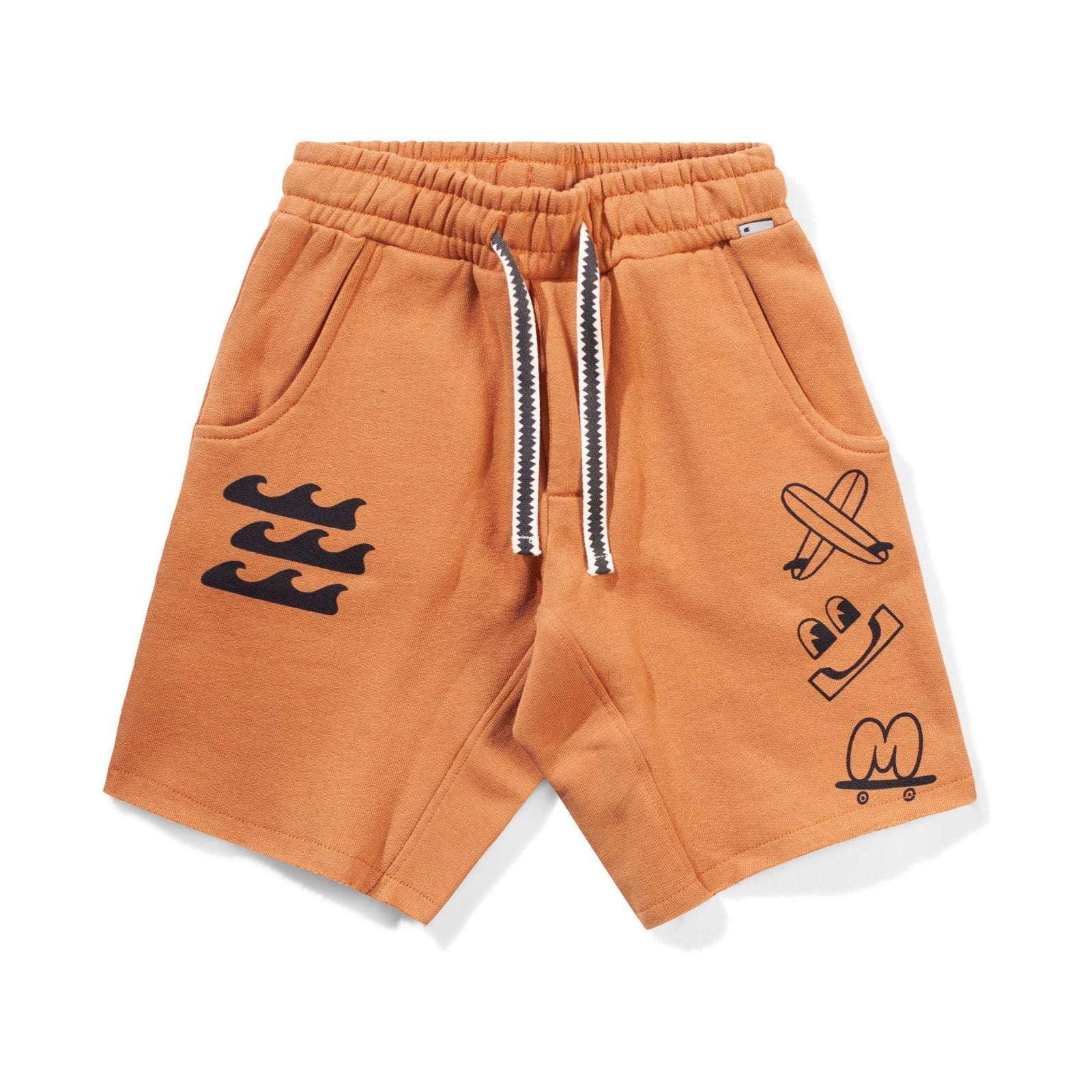 Branded Short - Almond