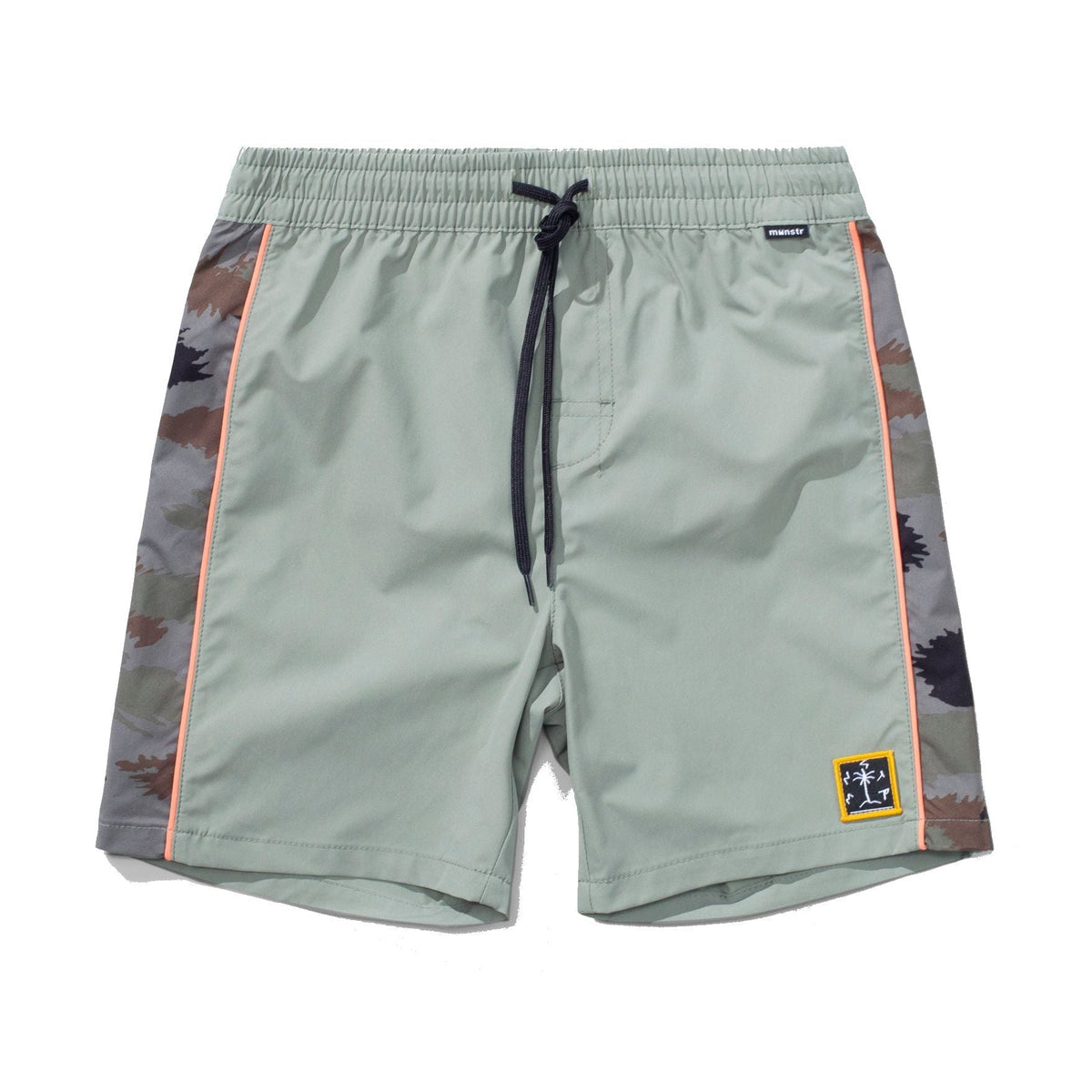 Surfallday Bshort - Mid Green