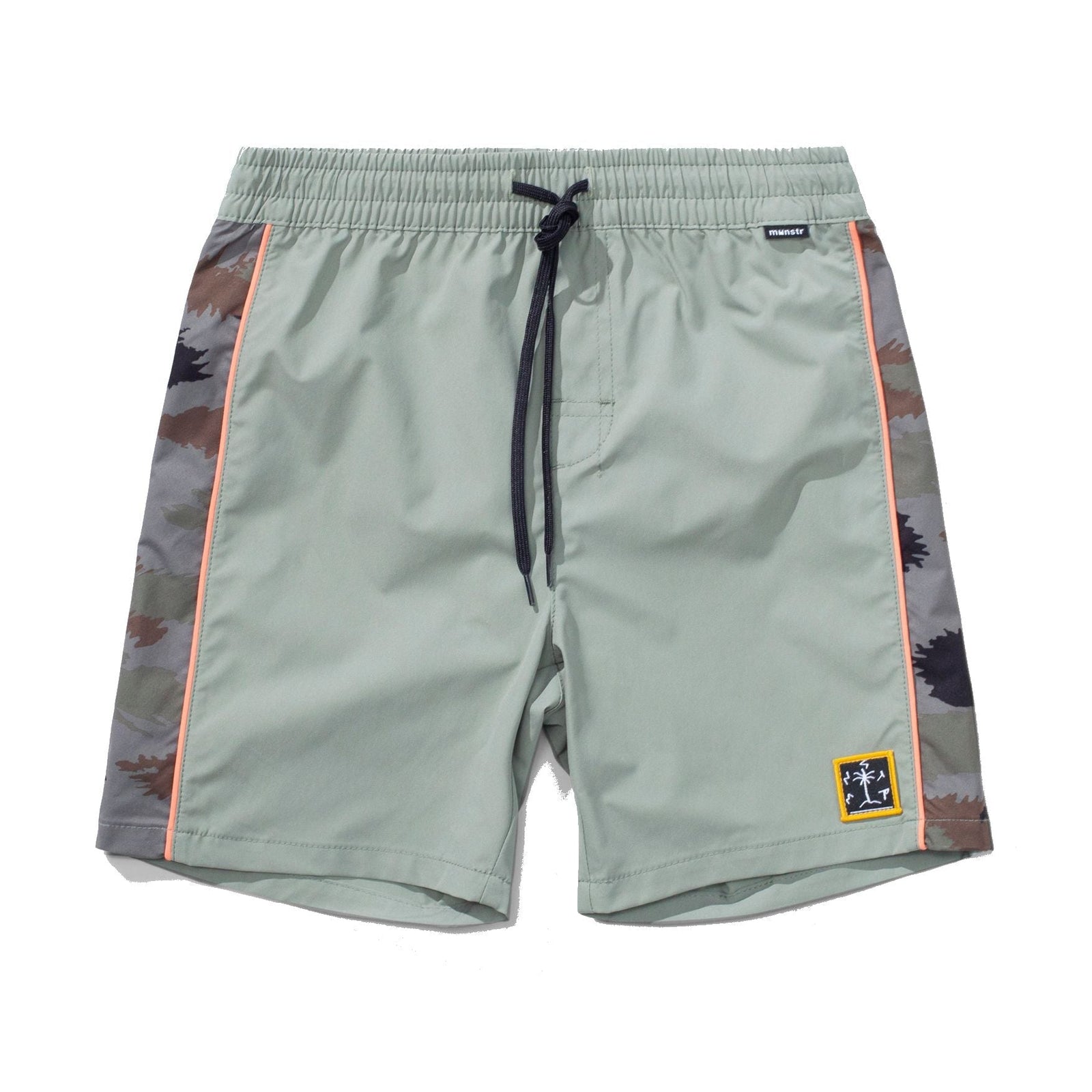 Surfallday Bshort - Mid Green