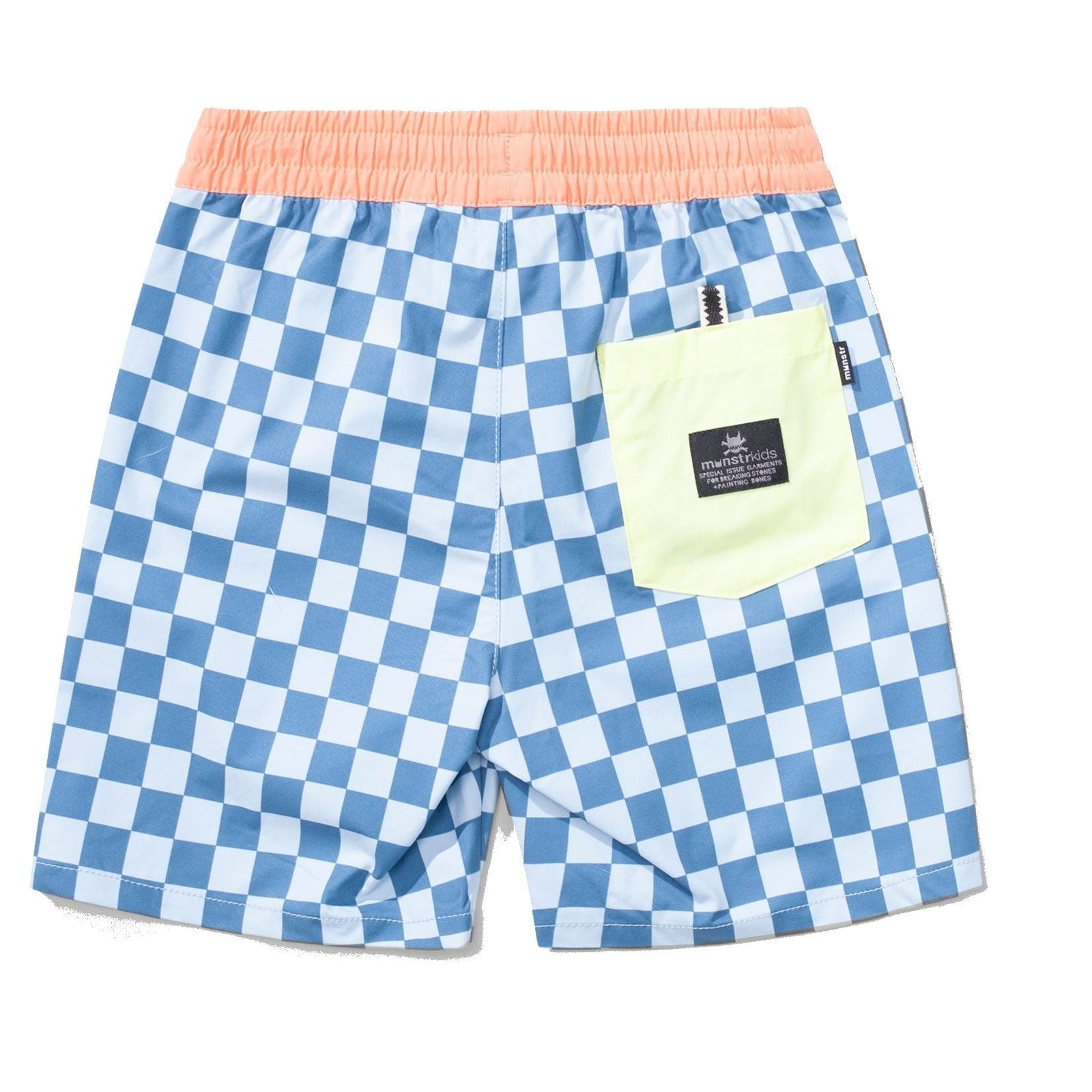 Checkedpast Bshort - Pale Blue