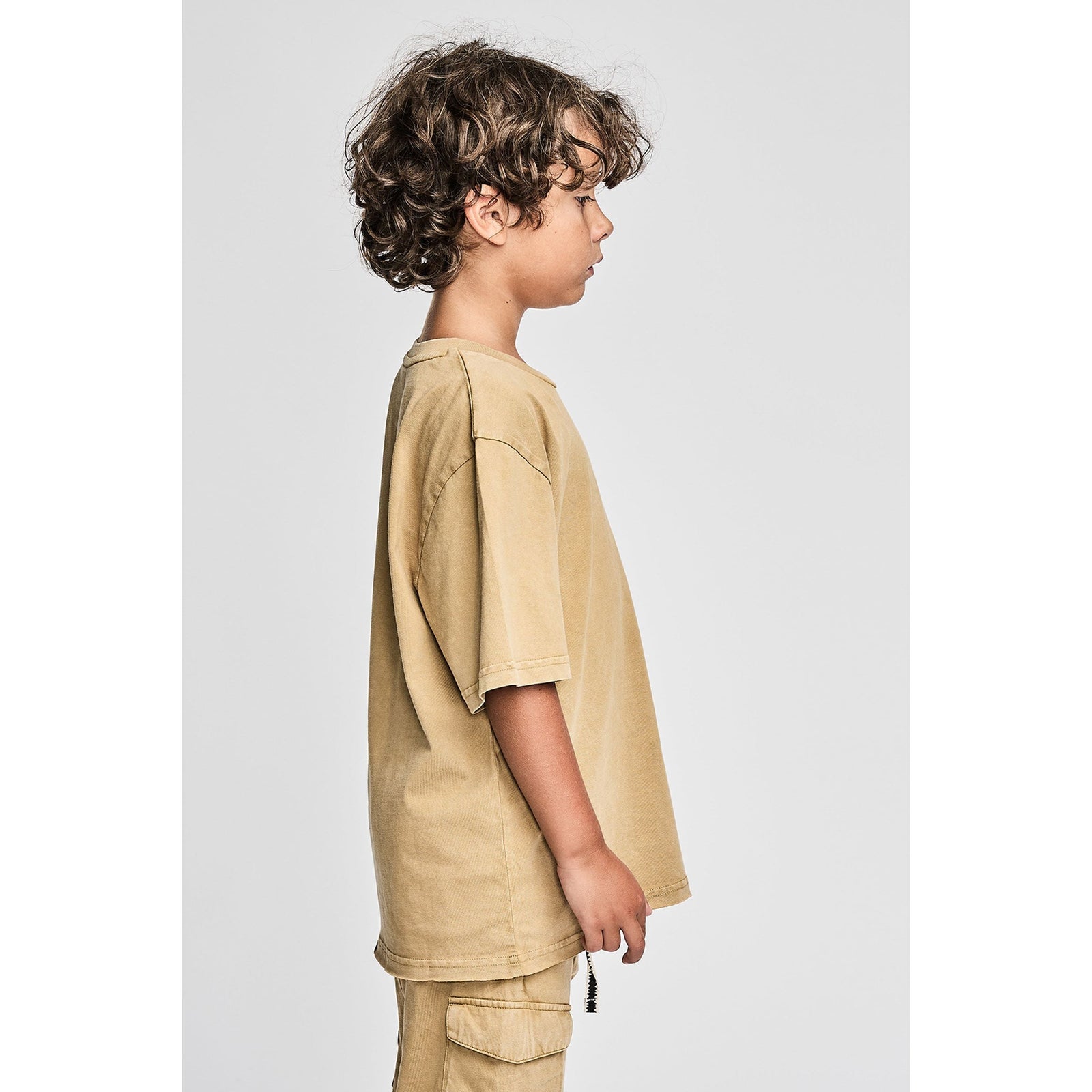 Mnstrbasik Tee - Washed Tan