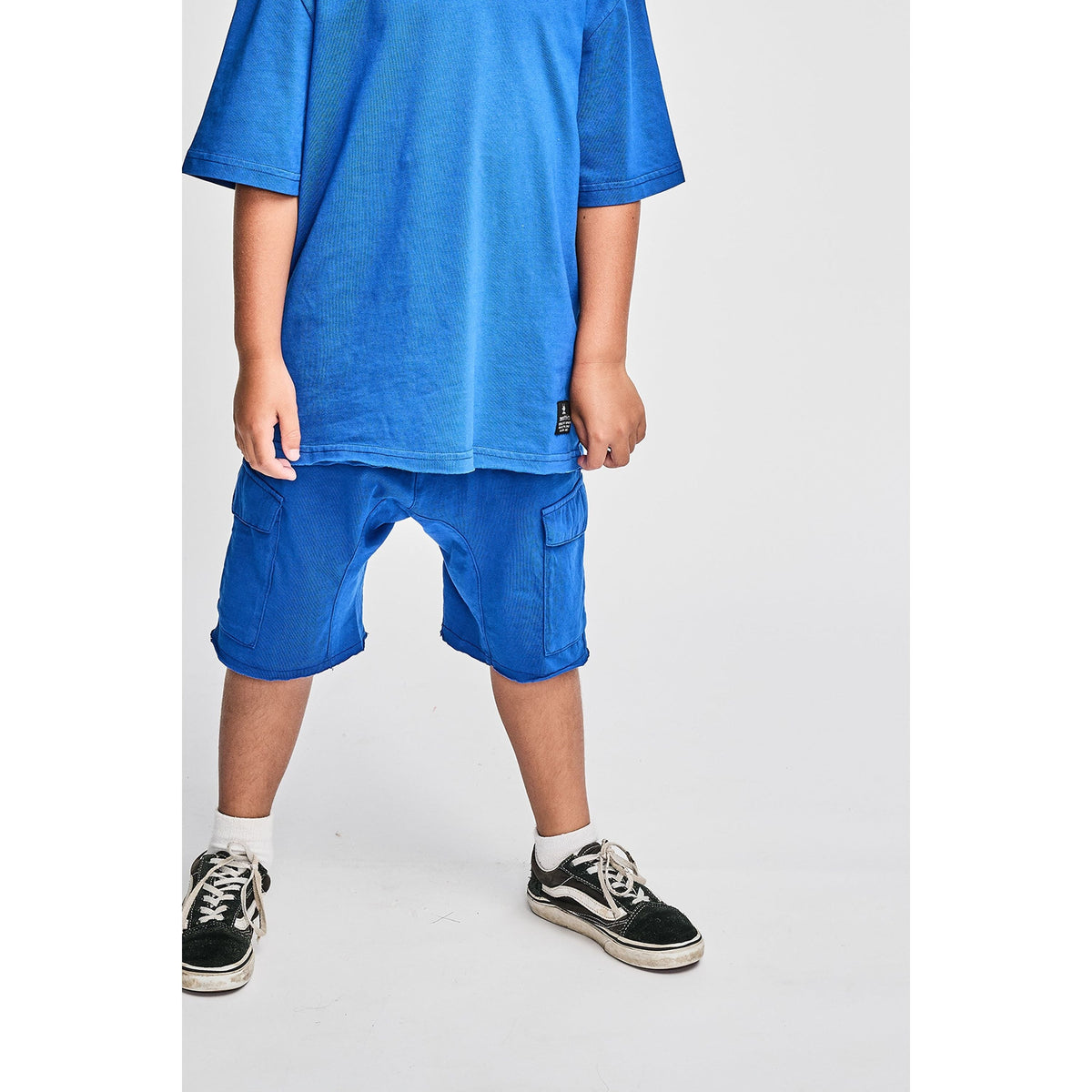 Rumble Short - Washed Royal Blue