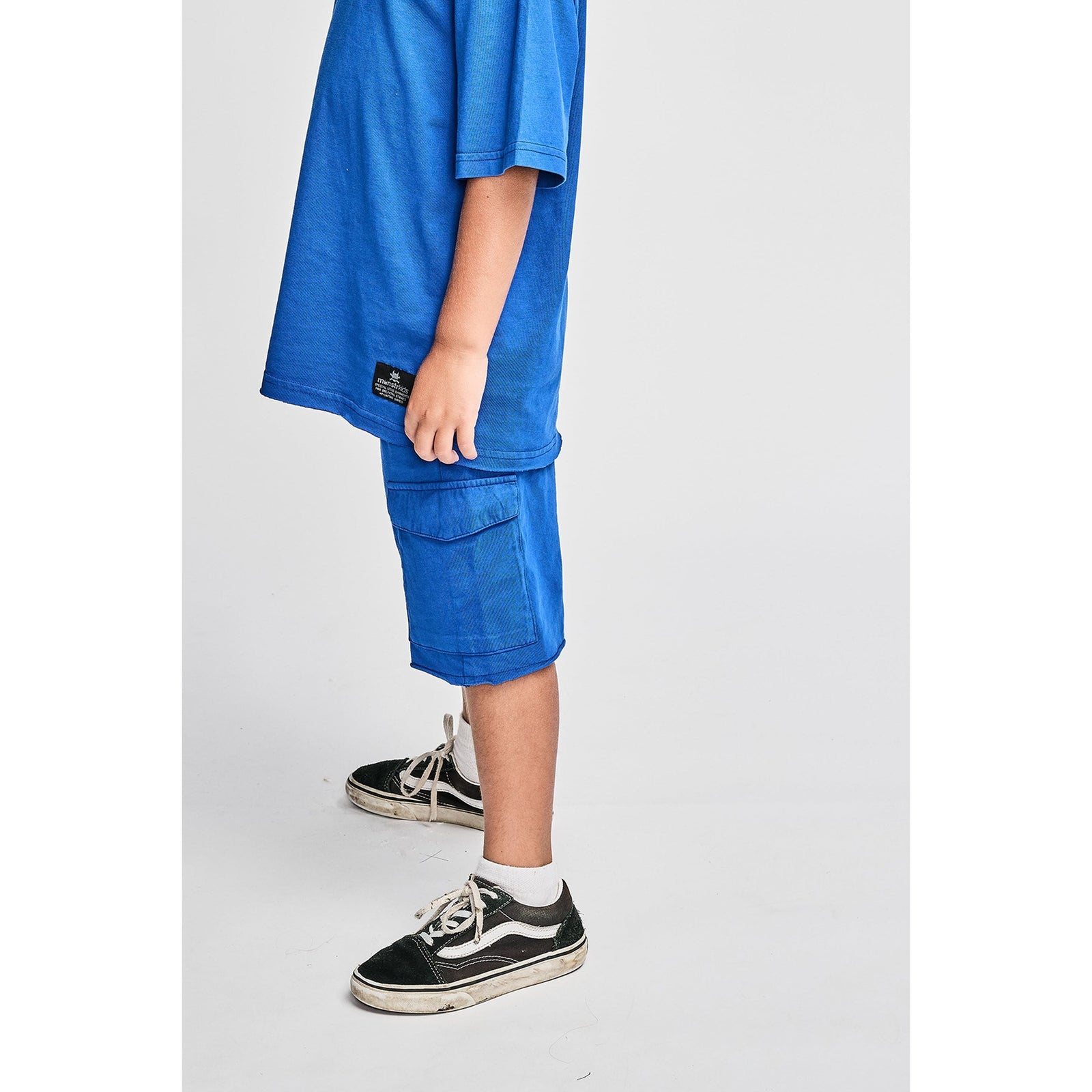 Rumble Short - Washed Royal Blue