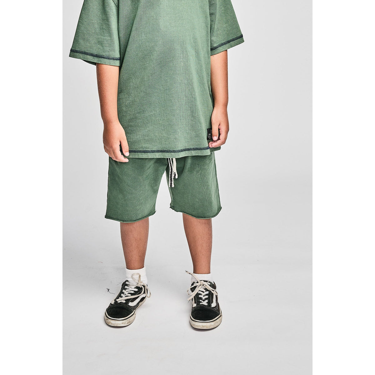 Newfave Short - Mineral Mid Green