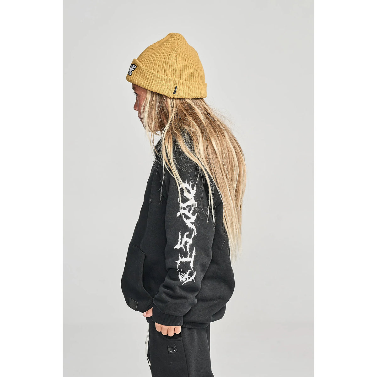 Crazyfont Hoody - Black