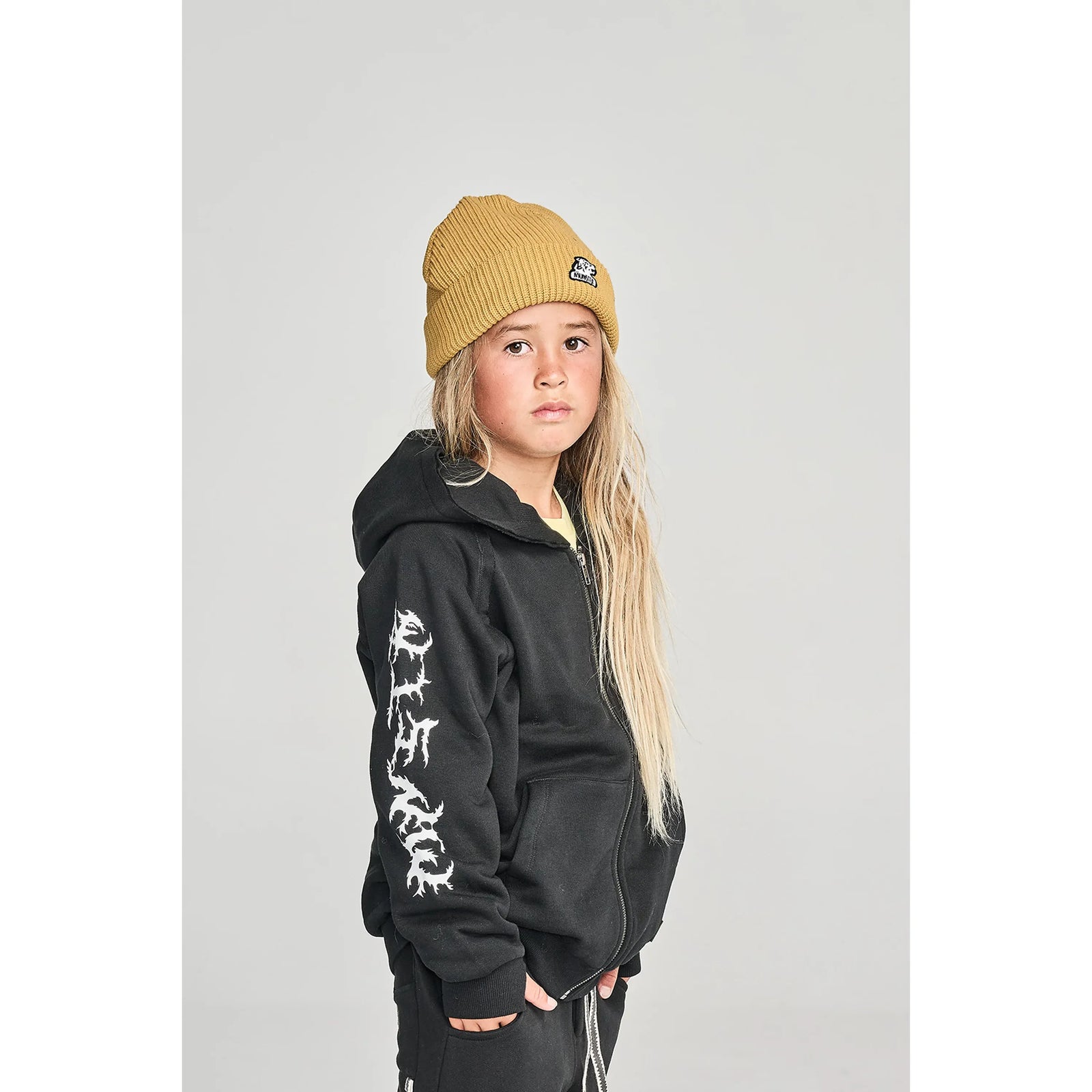 Crazyfont Hoody - Black