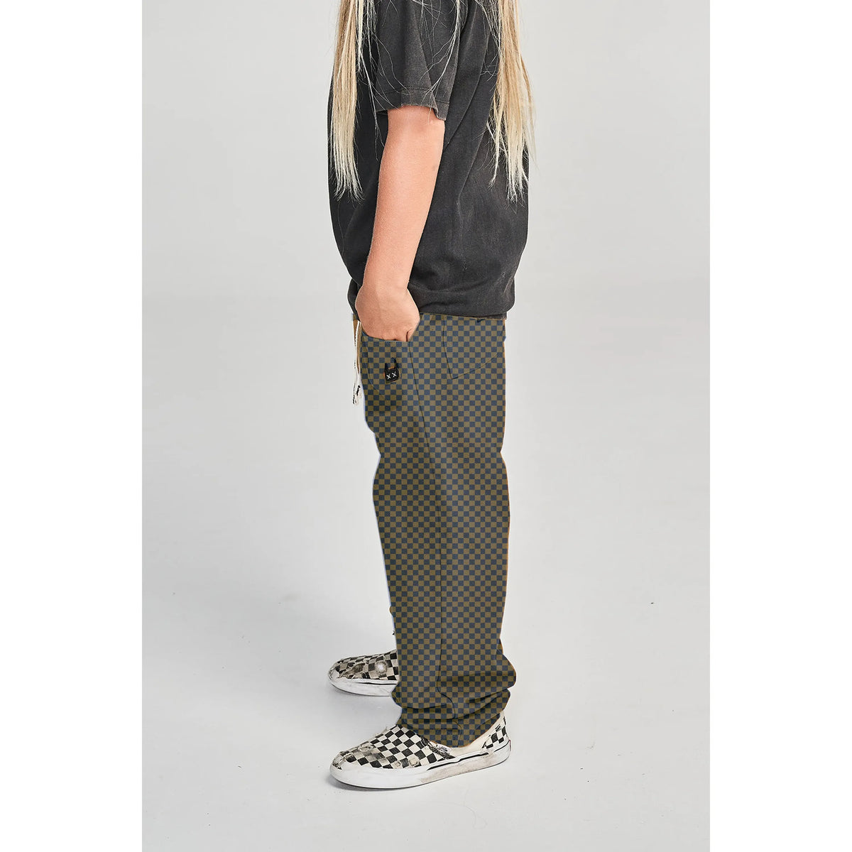 3rd Year Pant - Black Check