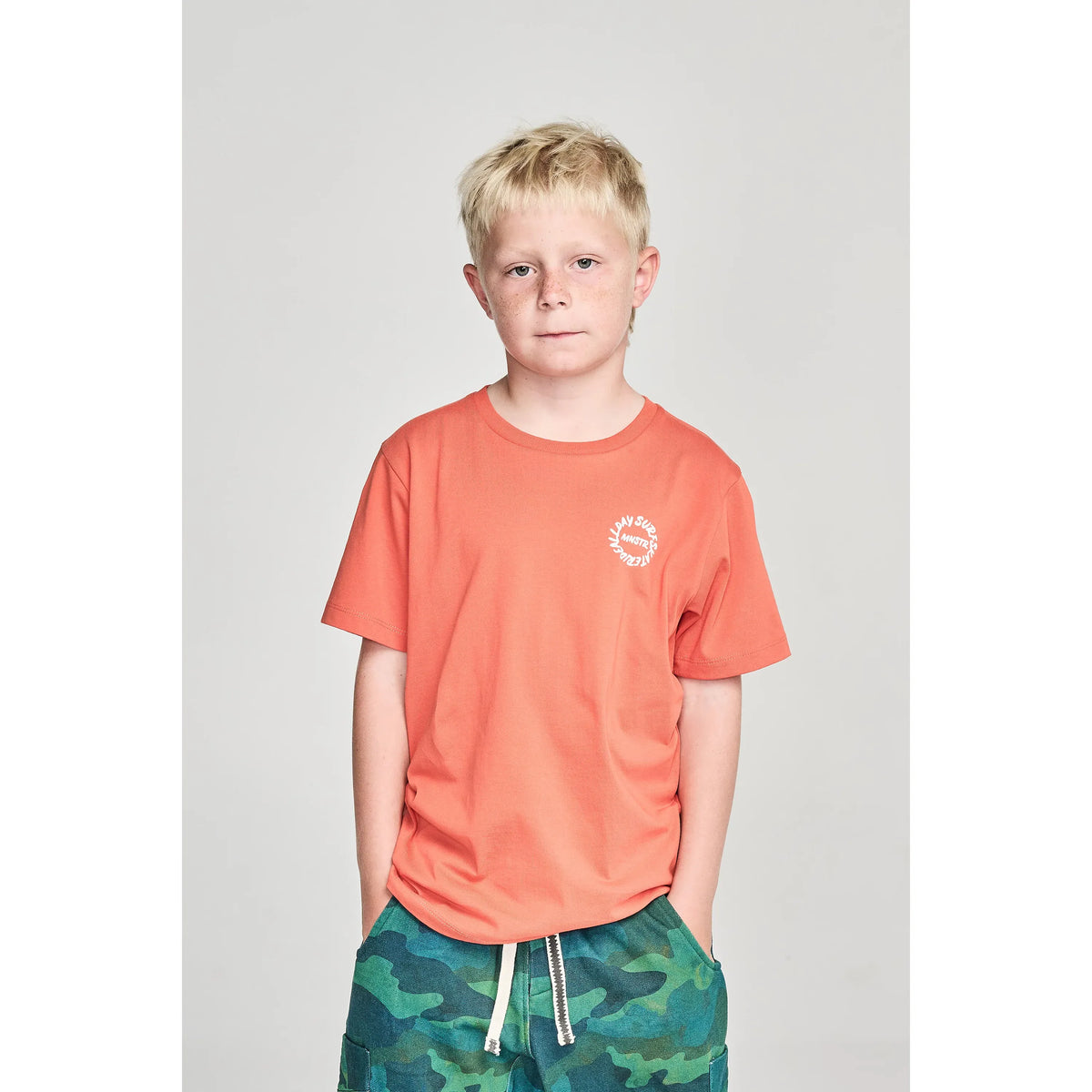 Ssr Tee - Washed Tangerine