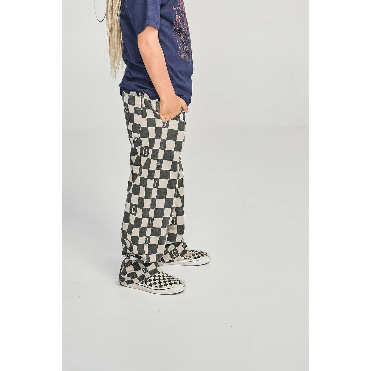 Chef Pant - Washed Grey