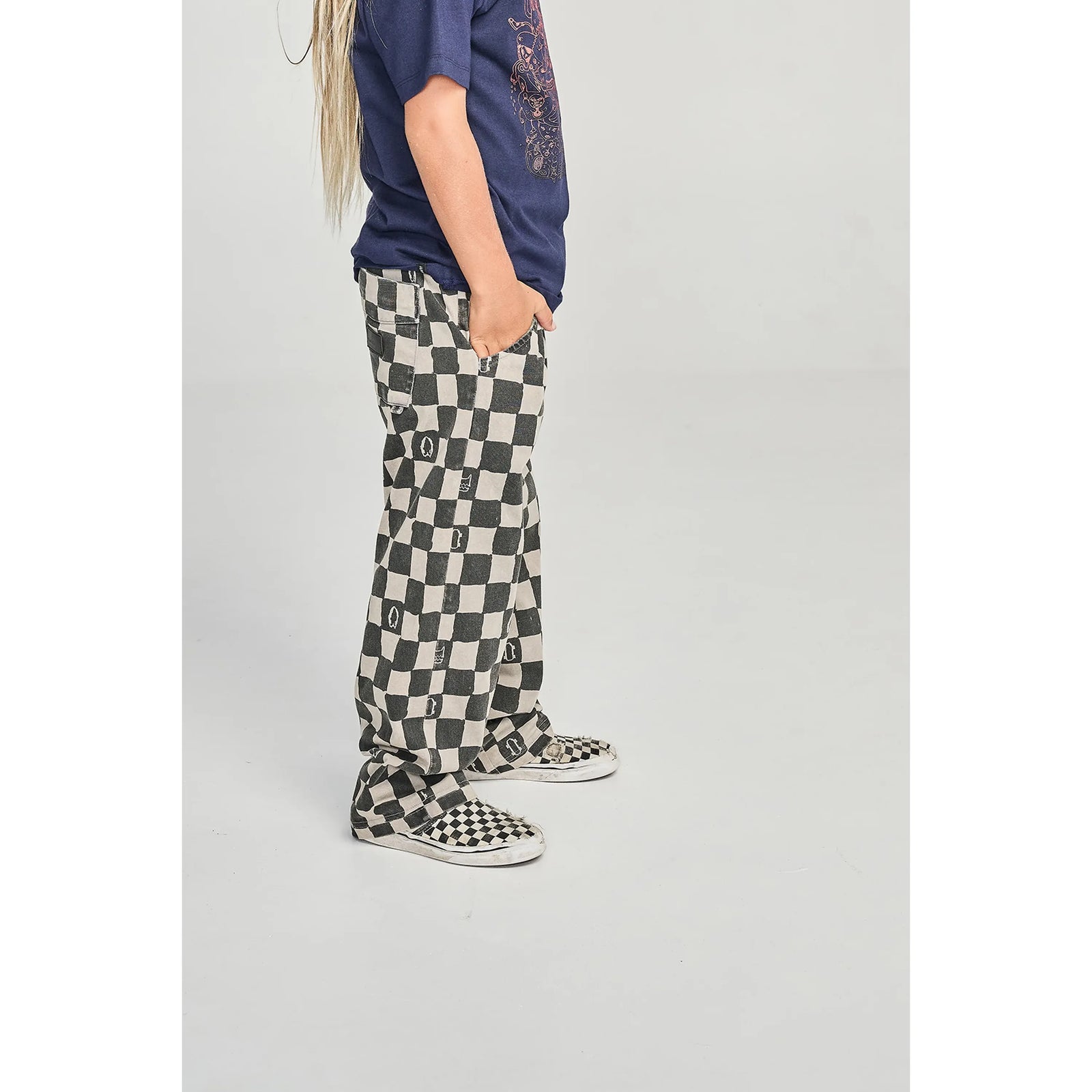 Chef Pant - Washed Grey