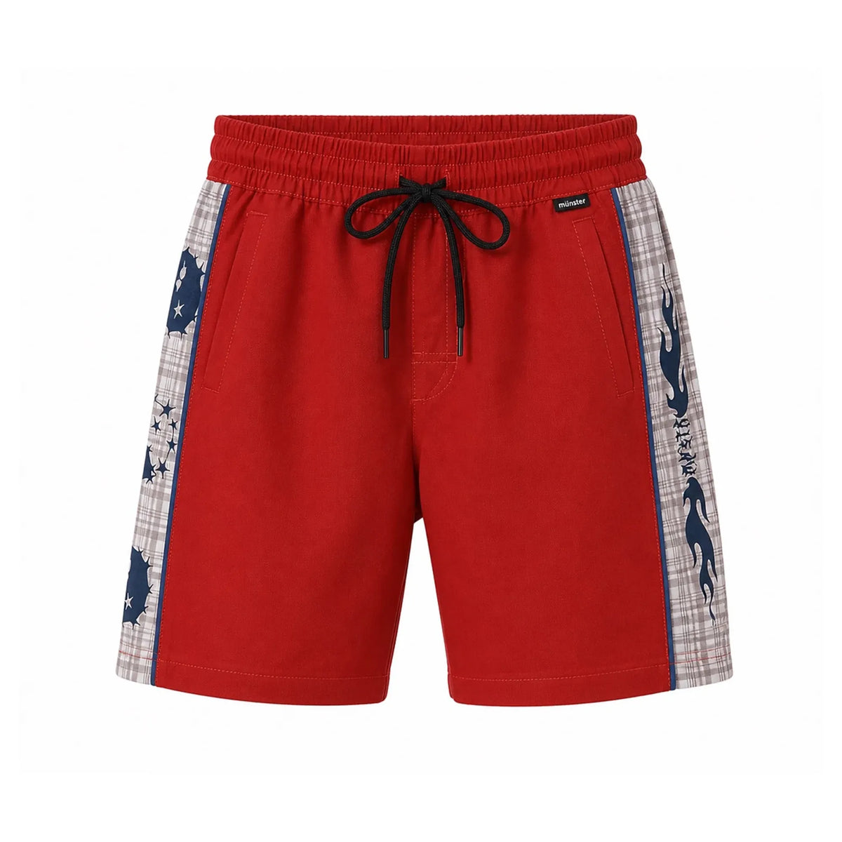 Silver Bshort - Red