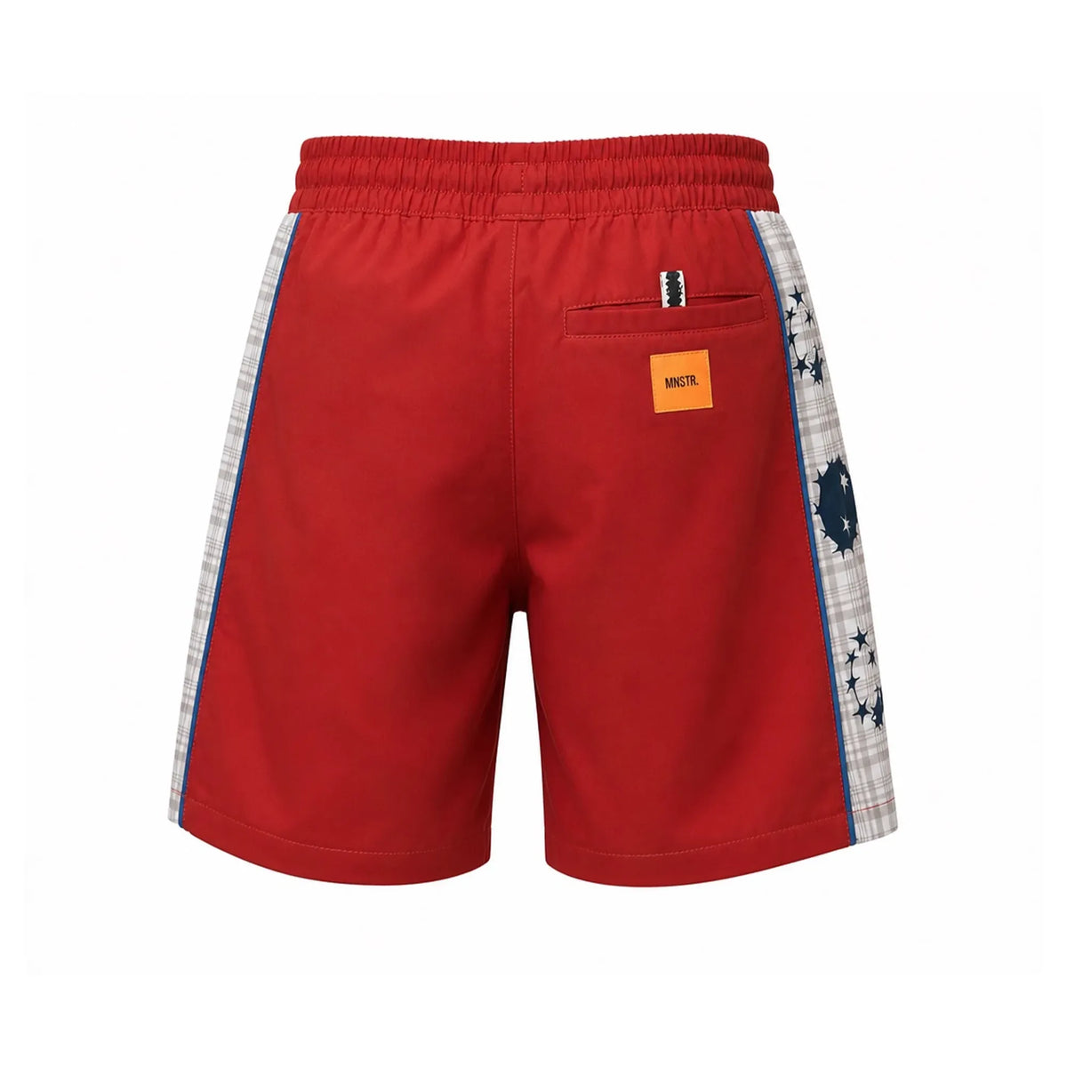 Silver Bshort - Red