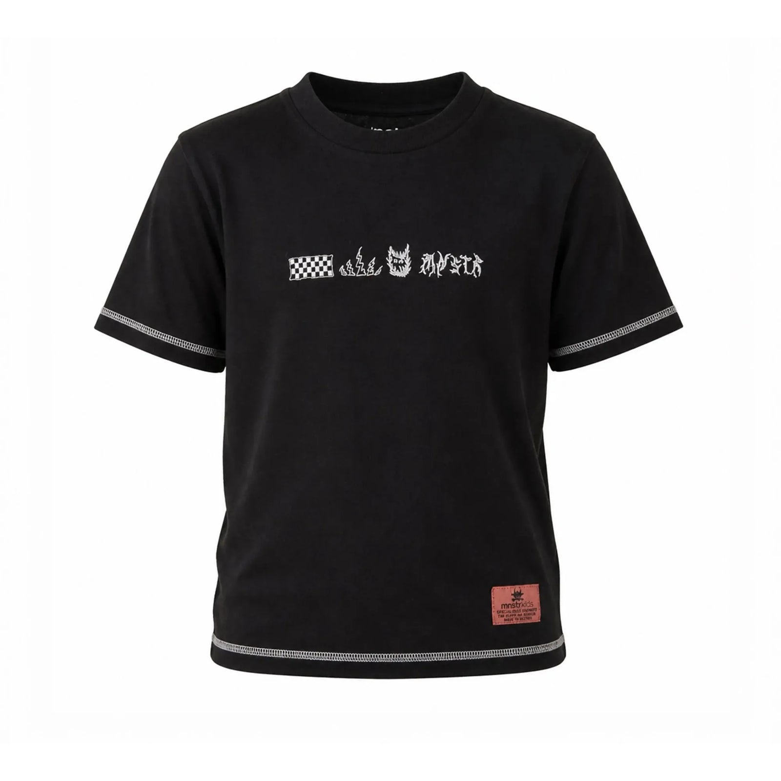 Allteeth Ss Tee - Washed Black