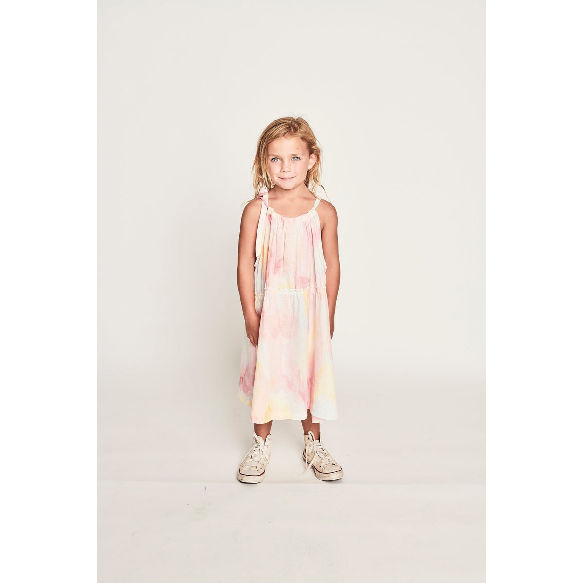 Arabella Dress - Water Colour