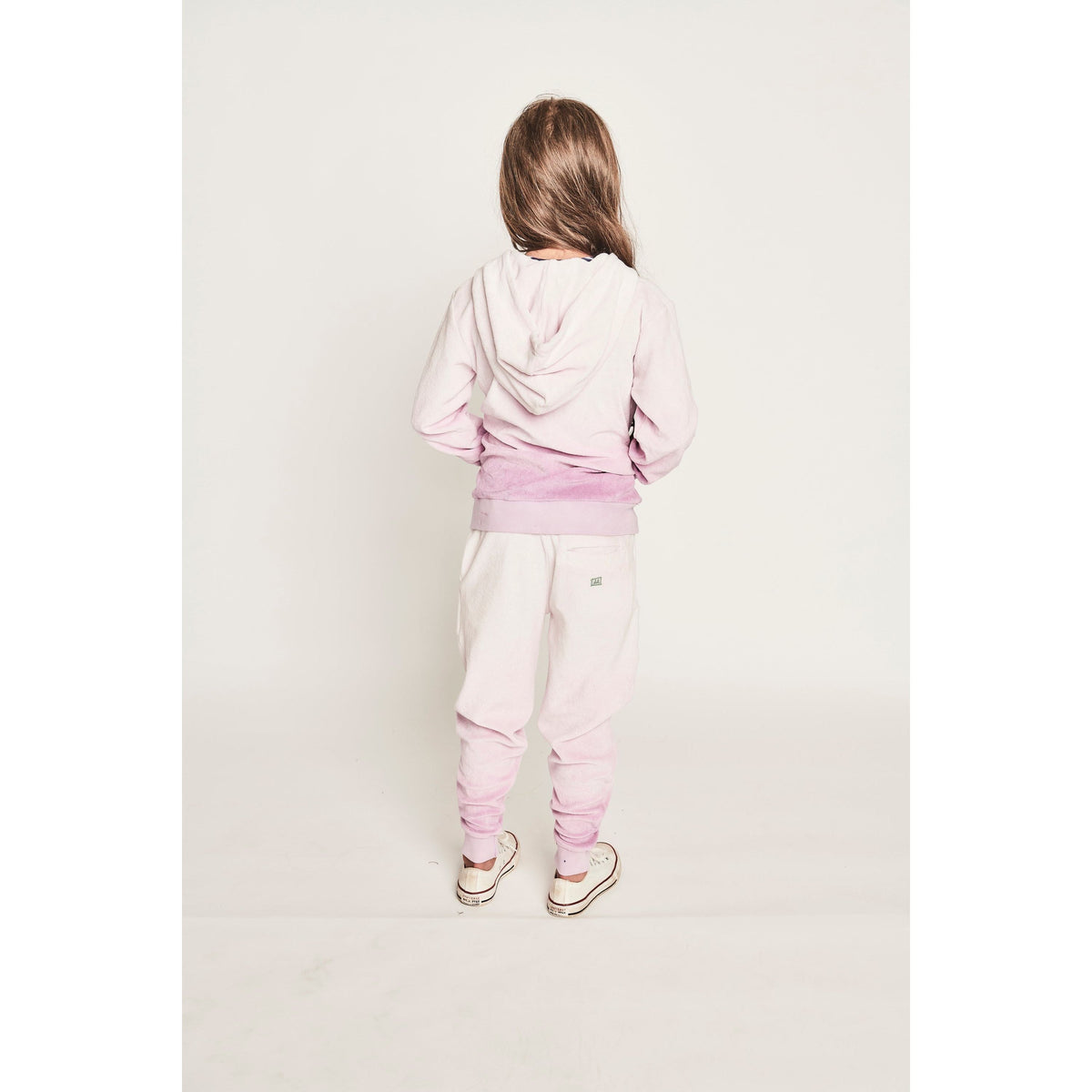 Coral Hoody - Lilac Dip Dye