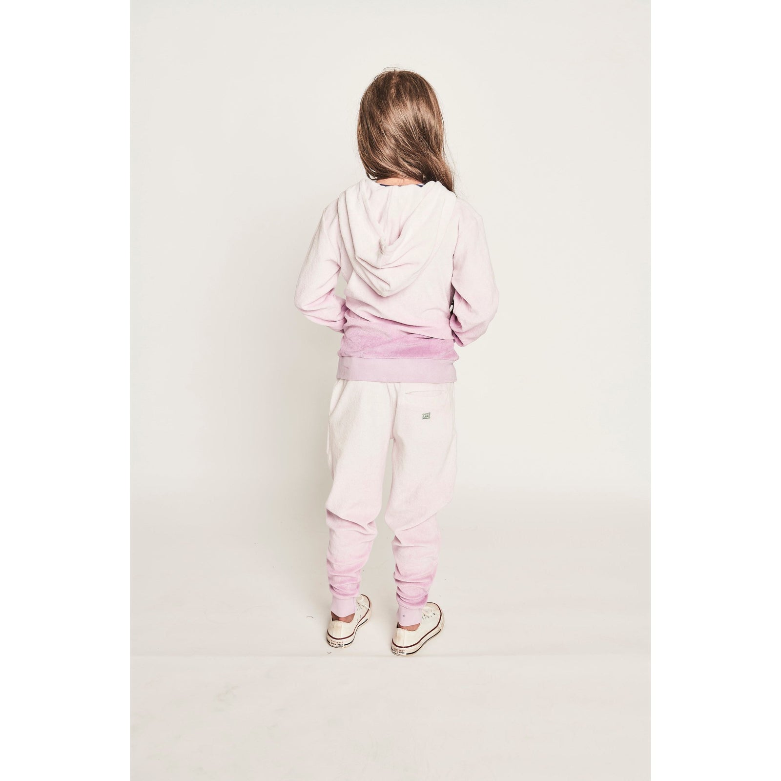 Coral Hoody - Lilac Dip Dye