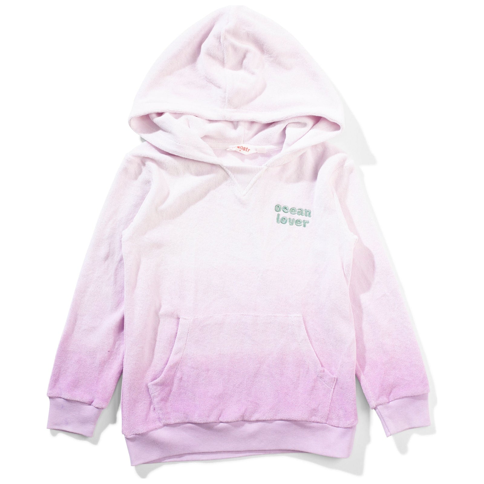 Coral Hoody - Lilac Dip Dye