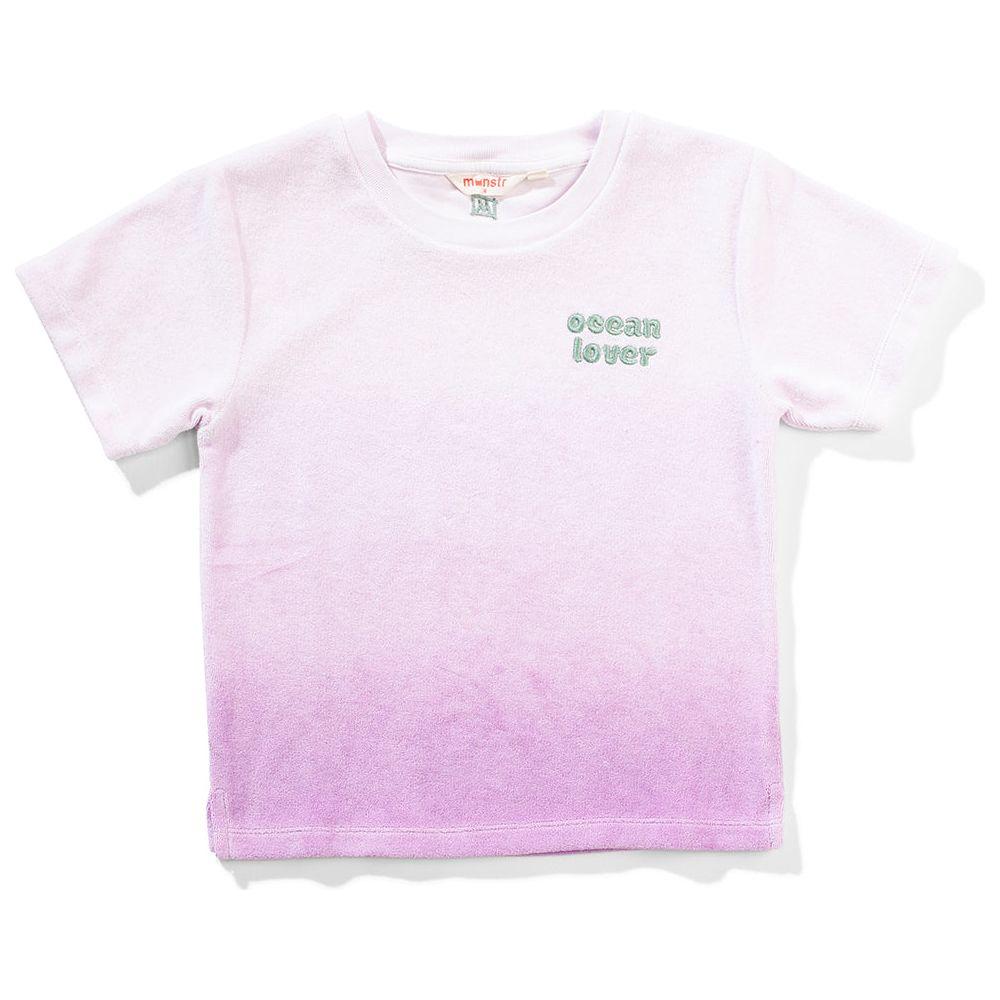 Blossom Tee - Lilac Dip Dye