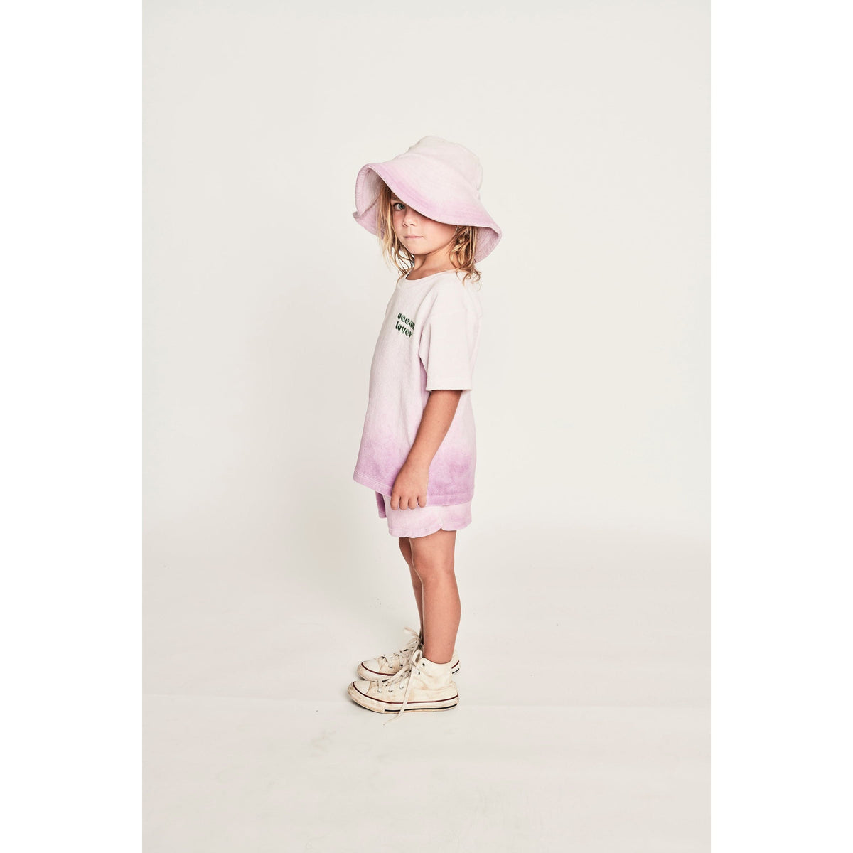 Blossom Tee - Lilac Dip Dye