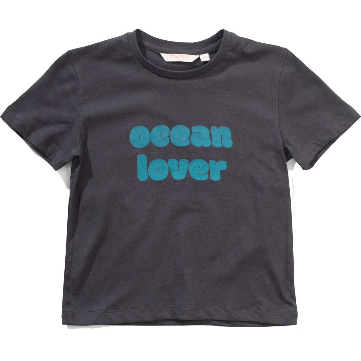 Ocean Lover Tee - Soft Blk