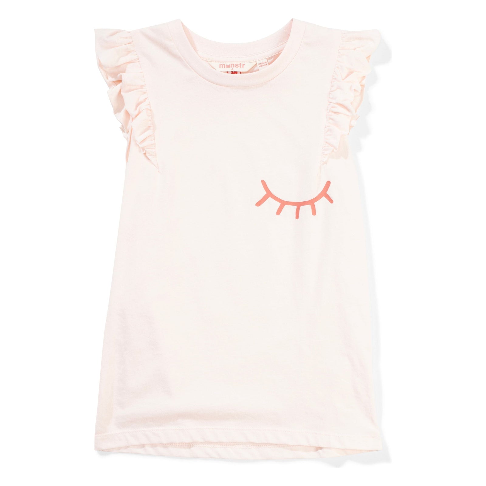 Frill Tide Tank - Pearl