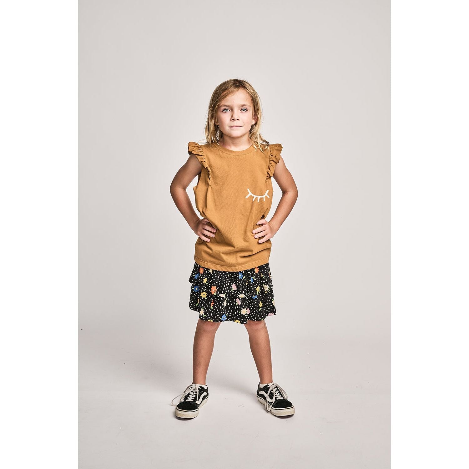 Frill Tide Tank - Ginger