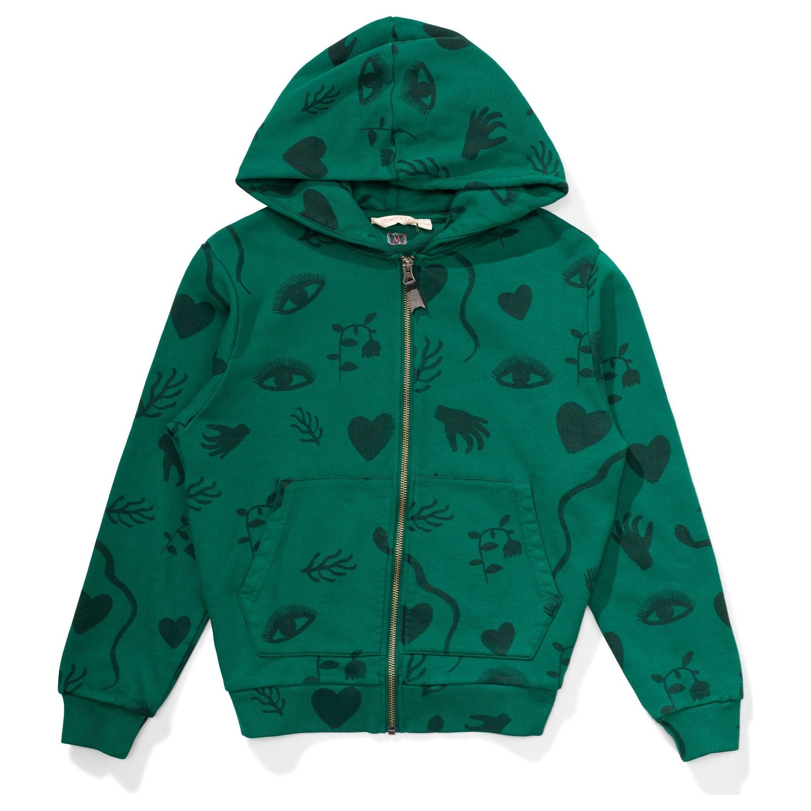 Iseeyou Hoody - Evergreen