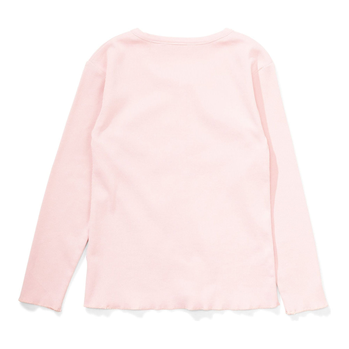 Dance Rib Ls Tee - Peach