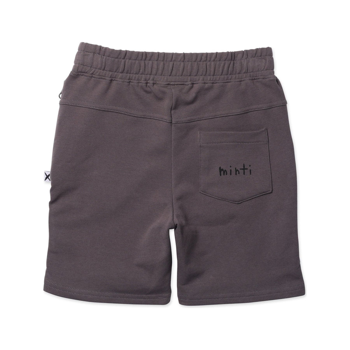 Zipped Short- Dark Slate