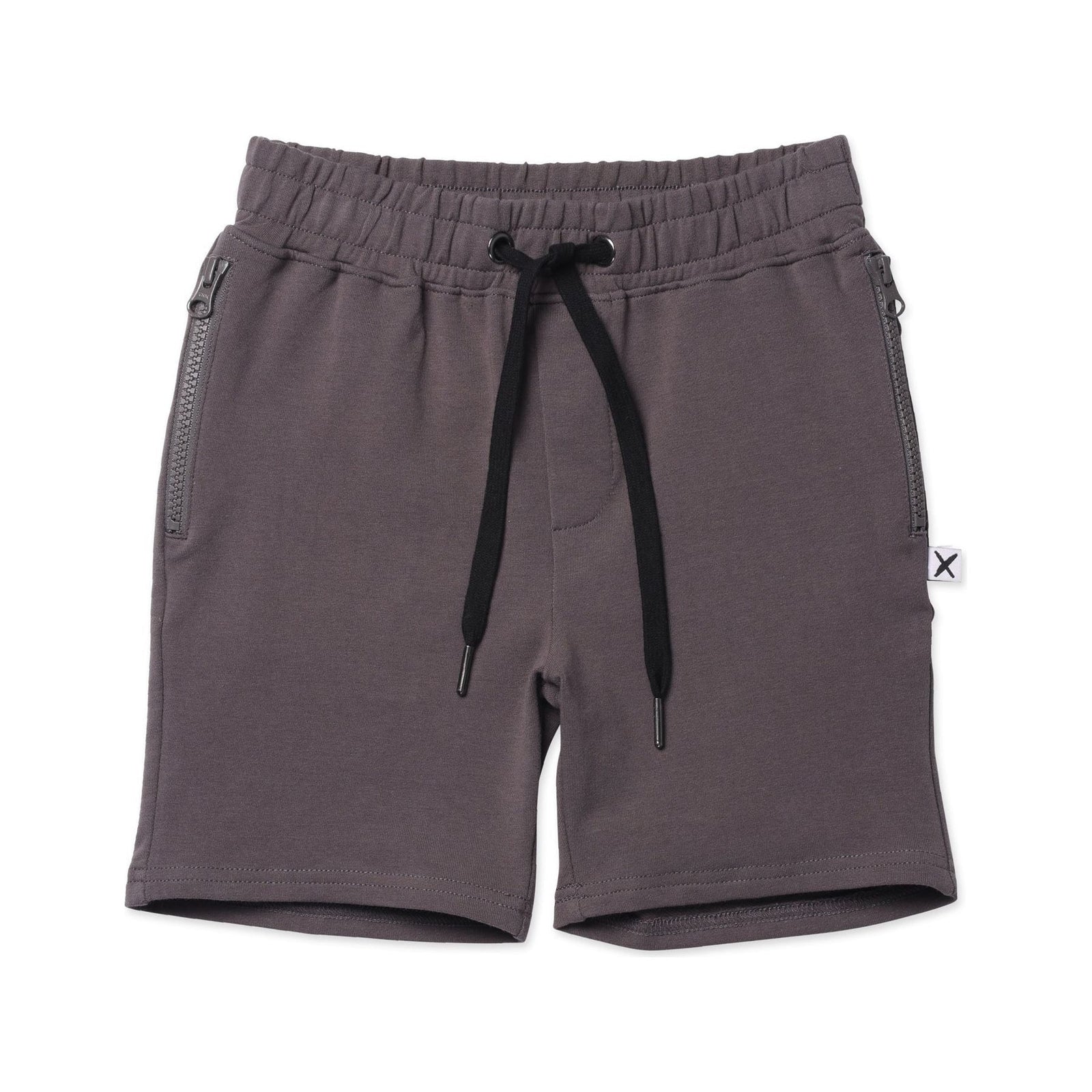 Zipped Short- Dark Slate