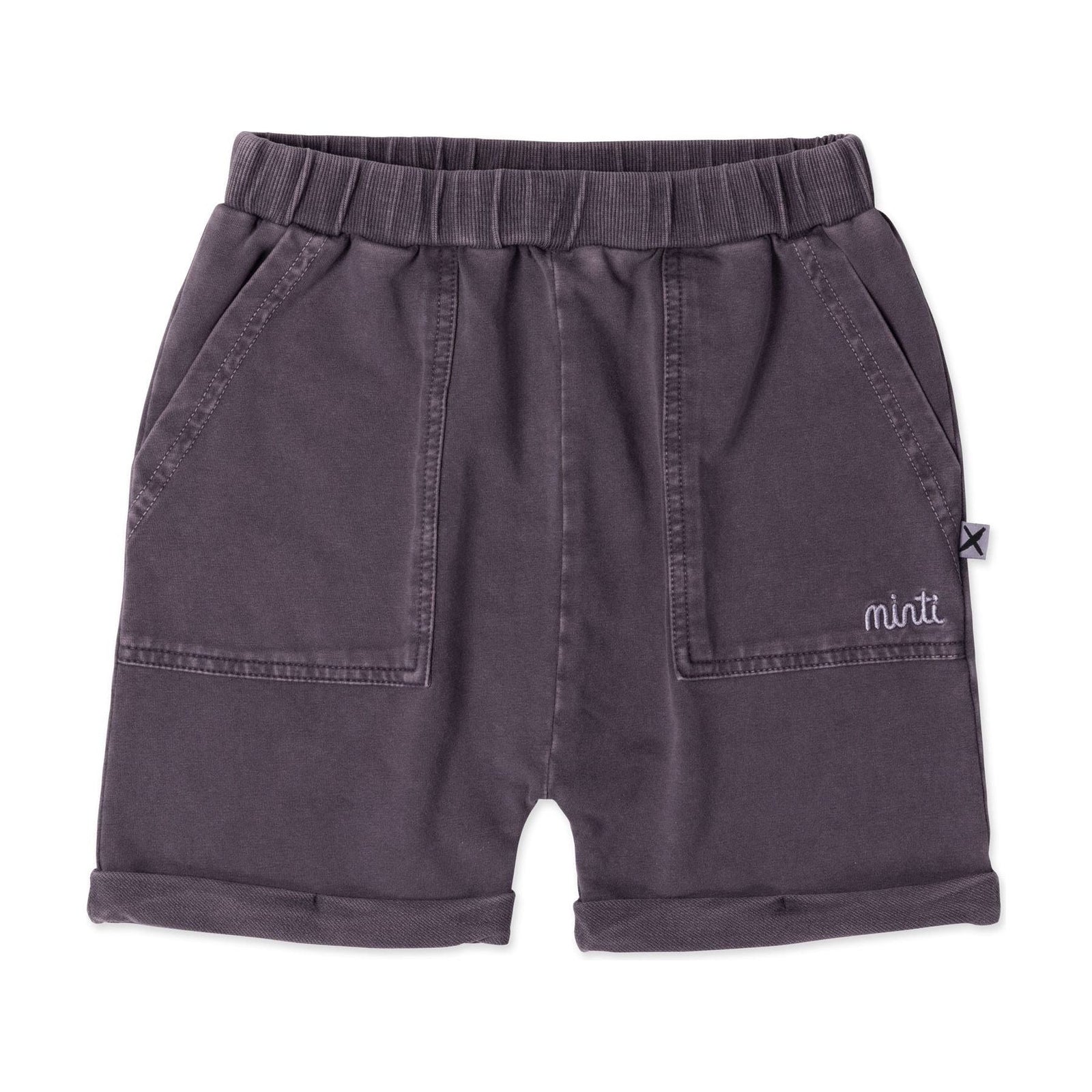Blasted Roller Short- Black Wash