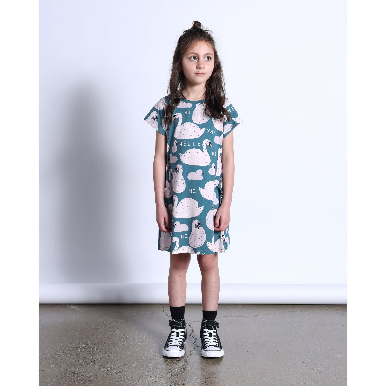 Swan Lake Dress- Dark Green