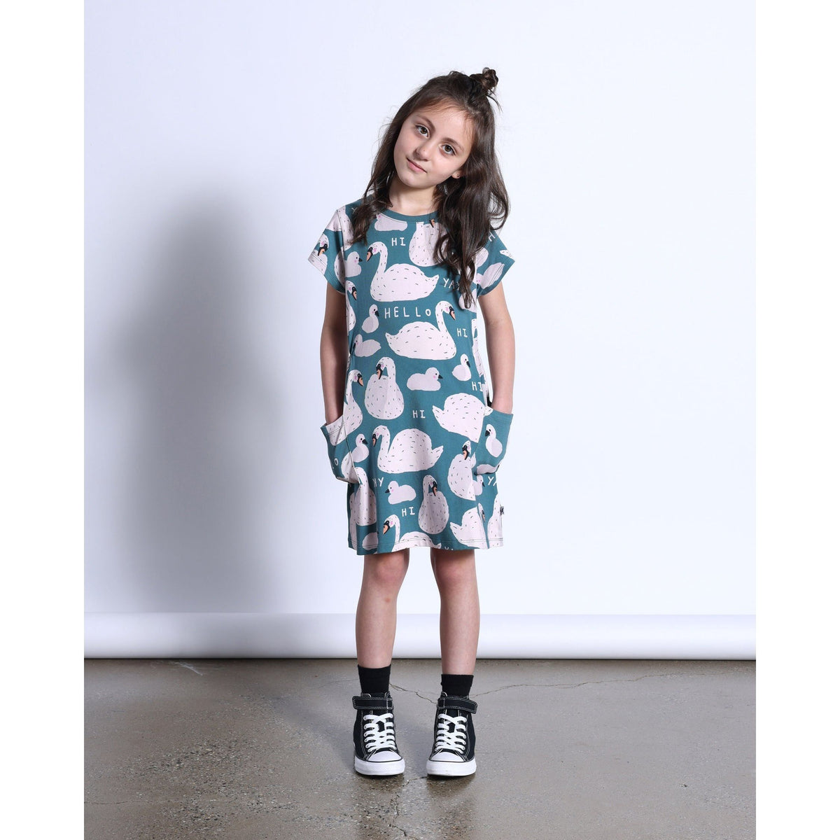 Swan Lake Dress- Dark Green