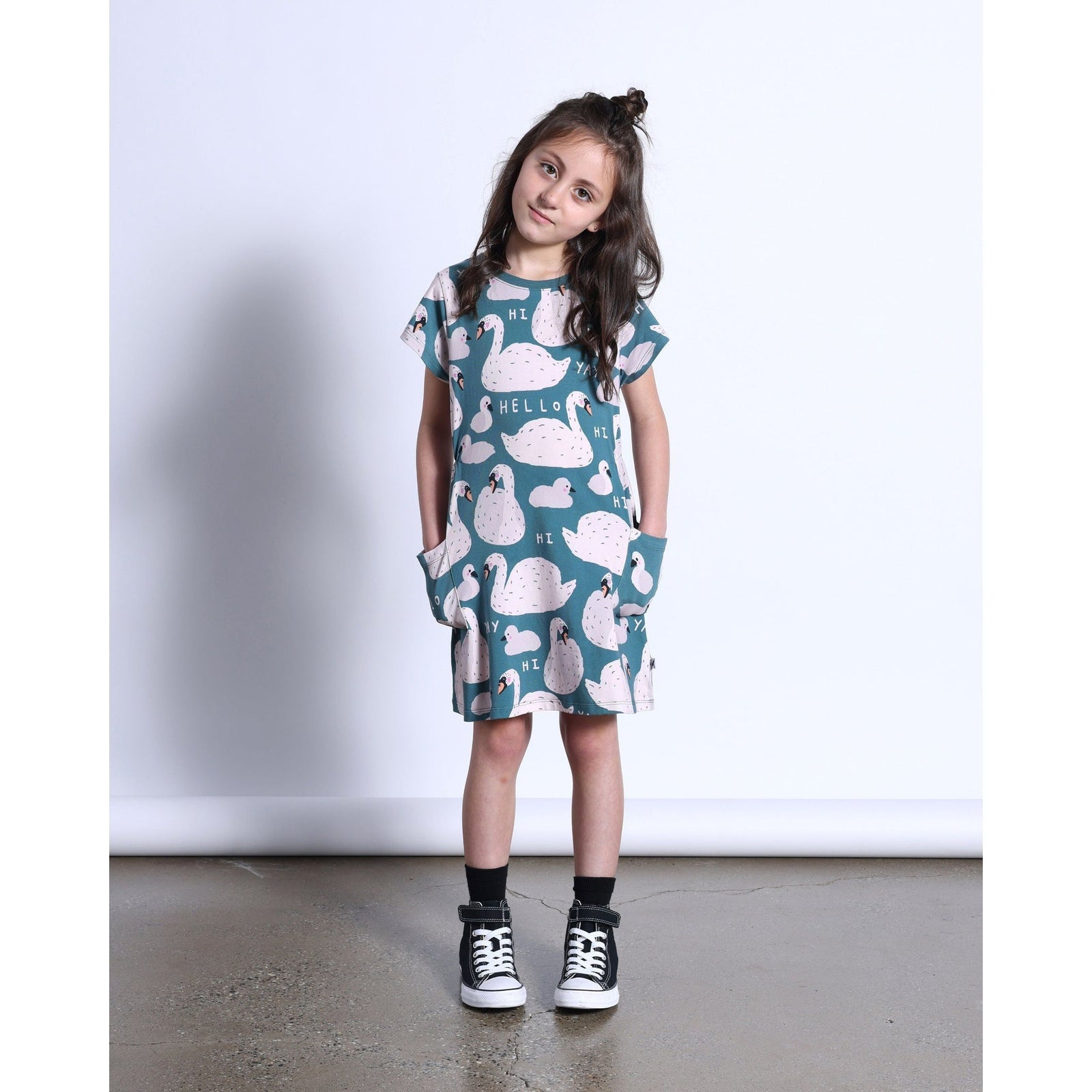 Swan Lake Dress- Dark Green
