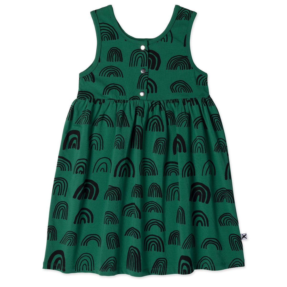 Rainbows Dress- Kelly Green