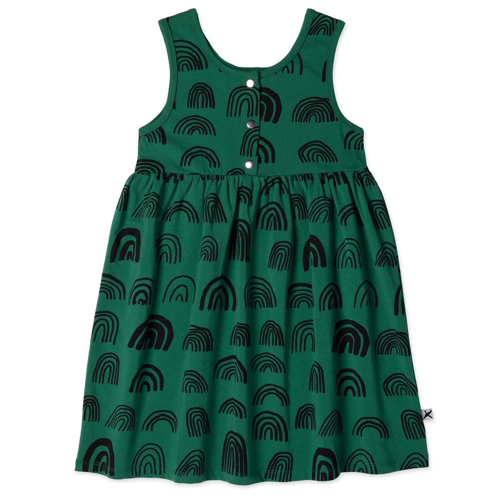 Rainbows Dress- Kelly Green