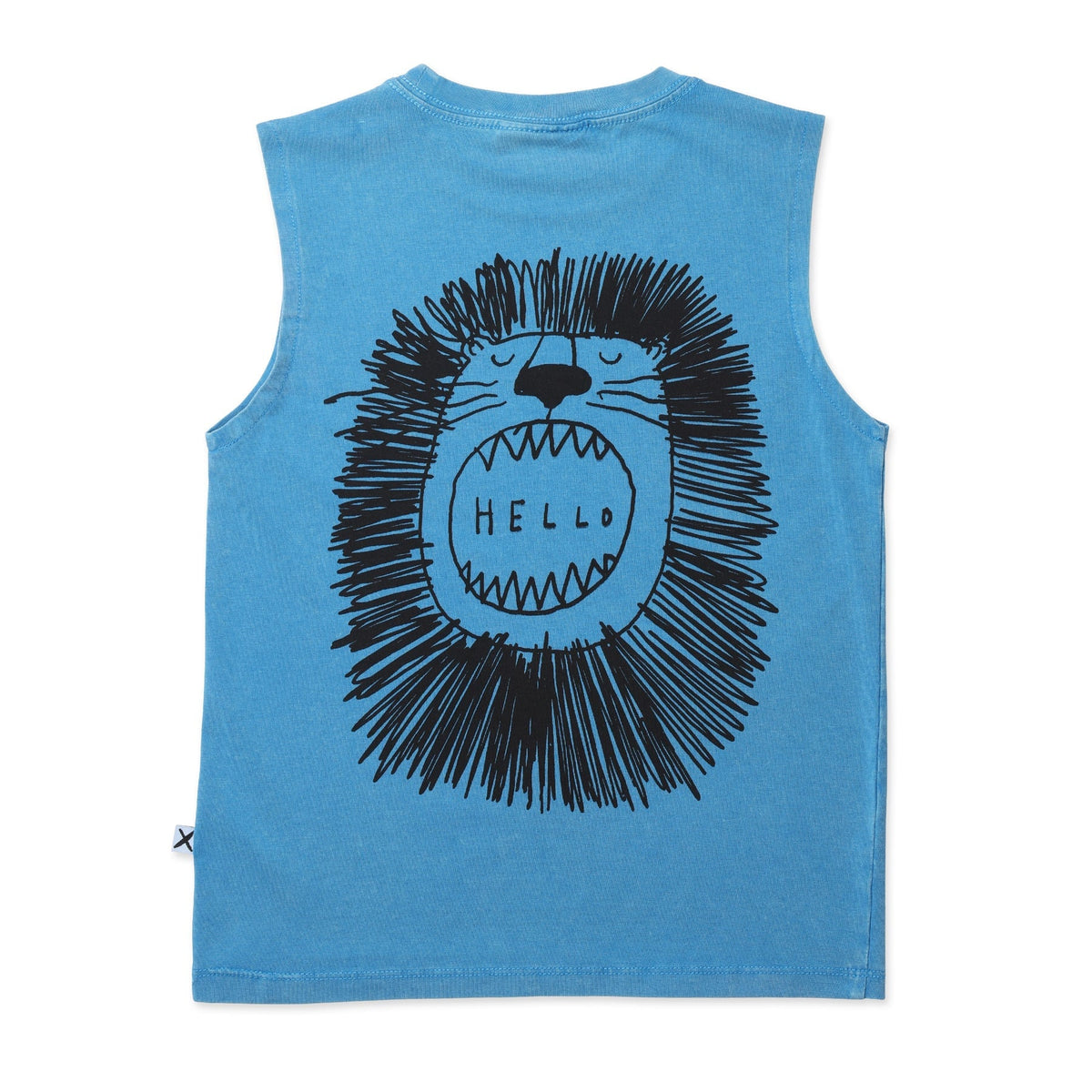 Roaring Lion Sleeveless Tee- Sky Wash