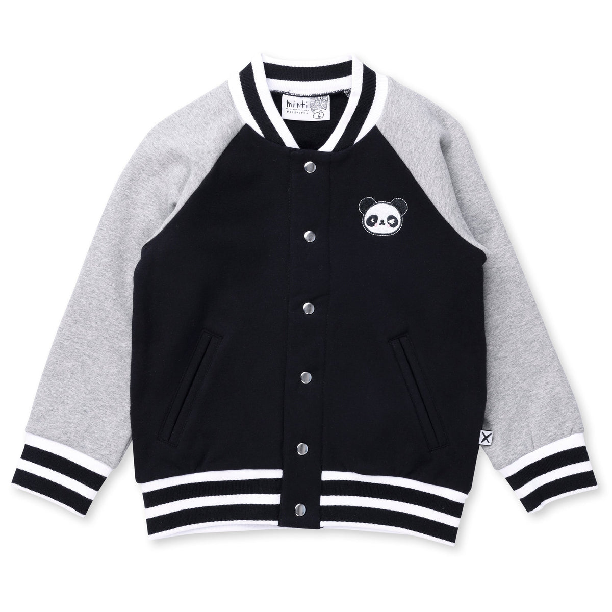 Furry College Sweat - Black