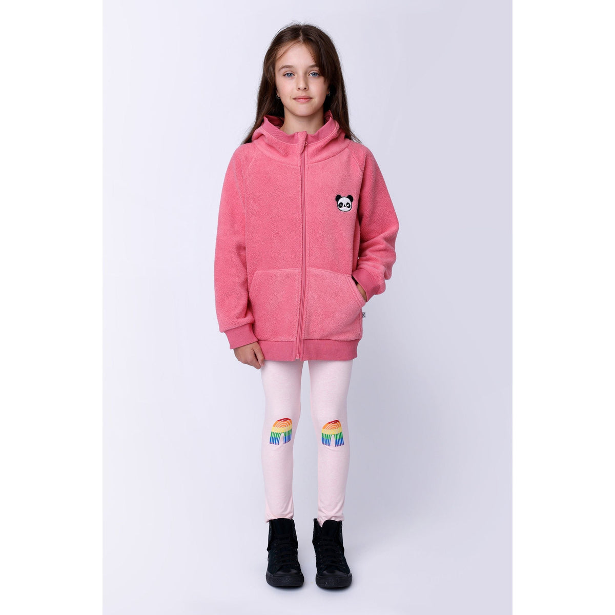 Teddy Zip Up - Bubblegum