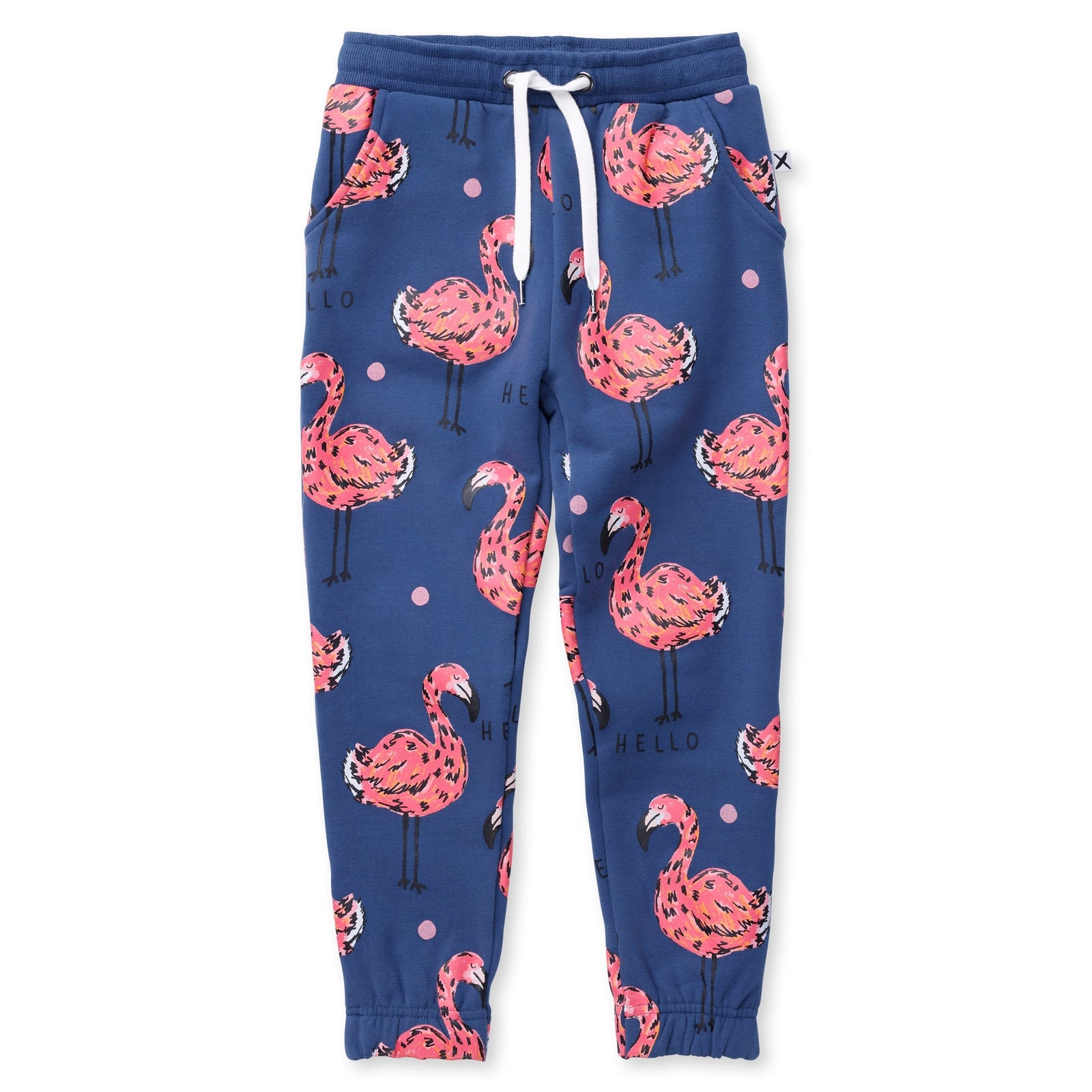 Flamingo Party Furry Trackies