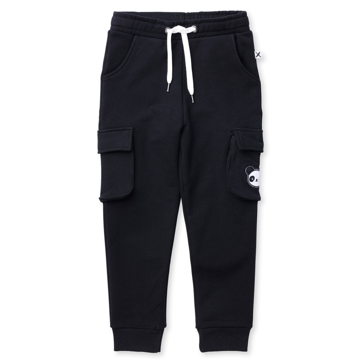 Furry Tailored Cargo Trackies - Black