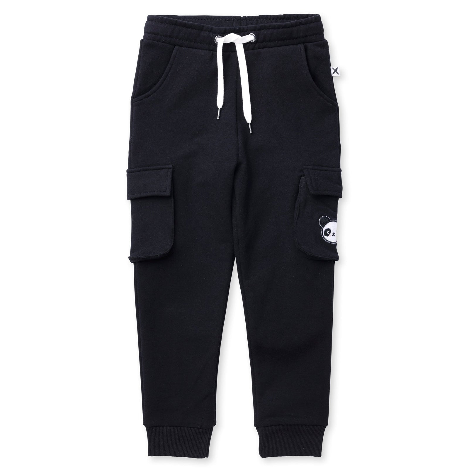 Furry Tailored Cargo Trackies - Black